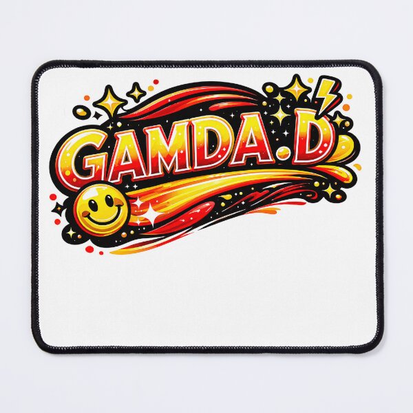 Item preview, Gamda Retro Smiley Pop Art designed and sold by SurrealSproutz.