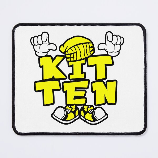 Item preview, KITTEN - PETS Cartoon Character Bold Retro designed and sold by NFTWords.
