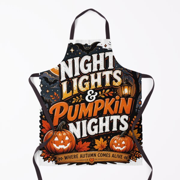 Item preview, Night Lights & Pumpkin Nights Shirt | Halloween Pumpkin designed and sold by CKADigital.
