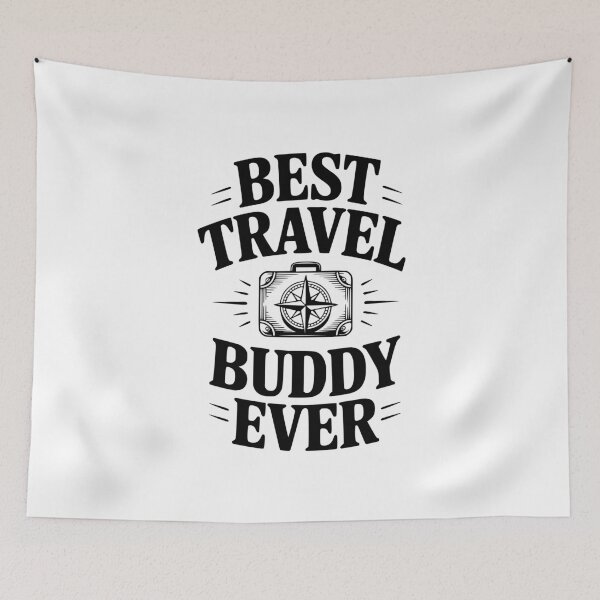 Item preview, Best Travel Buddy Ever designed and sold by Frank Ring.