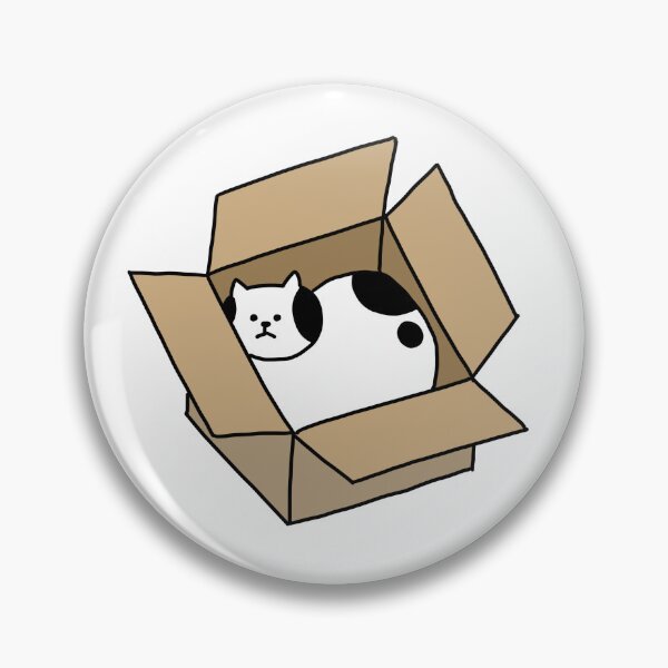Item preview, a Cat in a box designed and sold by superbaechoo.