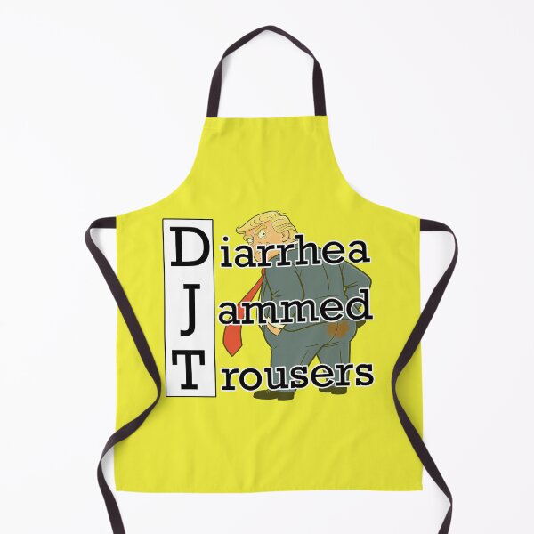 Item preview, Funny Anti Trump Diarrhea Jammed Trousers designed and sold by GaffaDesigns.