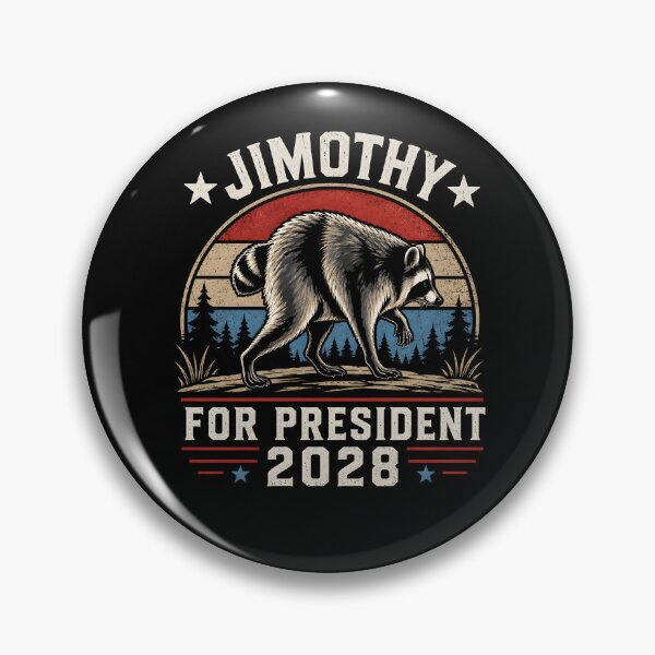 Item preview, Viral Raccoon Timothy Jimothy for President 2028 Funny Meme  designed and sold by FreeArt2.