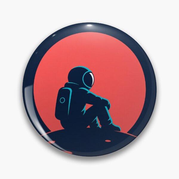 Item preview, Somewhere Between Worlds - Astronaut Space Exploration Art designed and sold by PabloOriginals.