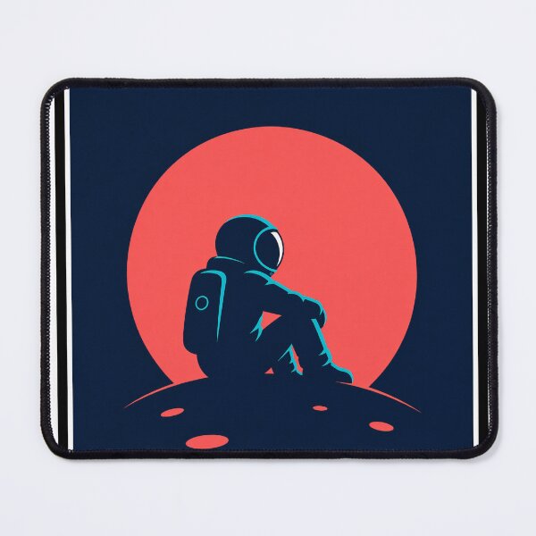 Item preview, Somewhere Between Worlds - Astronaut Space Exploration Art designed and sold by PabloOriginals.