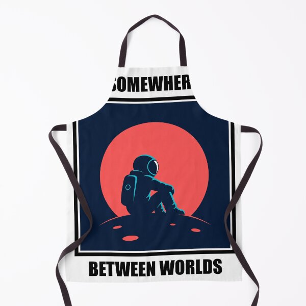 Item preview, Somewhere Between Worlds - Astronaut Space Exploration Art designed and sold by PabloOriginals.