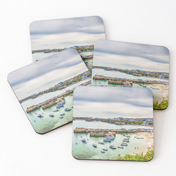Item preview, Newquay Harbour, Beaches, and Town View, Cornwall designed and sold by Paul Thompson Photography.