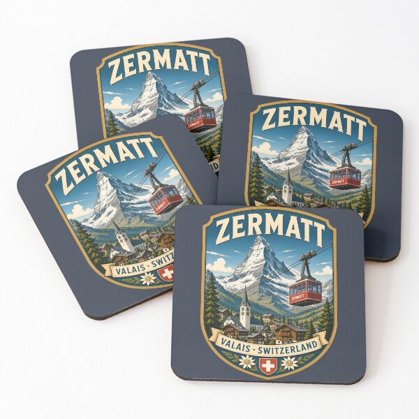 Item preview, Vintage Zermatt Switzerland Matterhorn designed and sold by Imaginationbeyond.