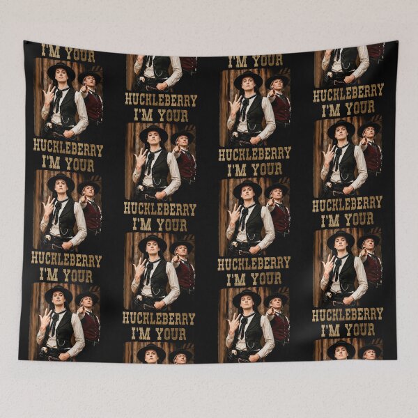 Item preview, I'm Your Huckleberry Funny Western Cowboy Vintage Quote designed and sold by camronrufuh.