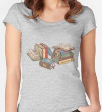 Books Women's Fitted Scoop T-Shirt
