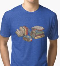 Books Tri-blend T-Shirt