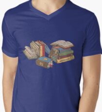 Books Men's V-Neck T-Shirt