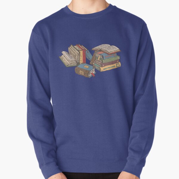 Books Pullover Sweatshirt