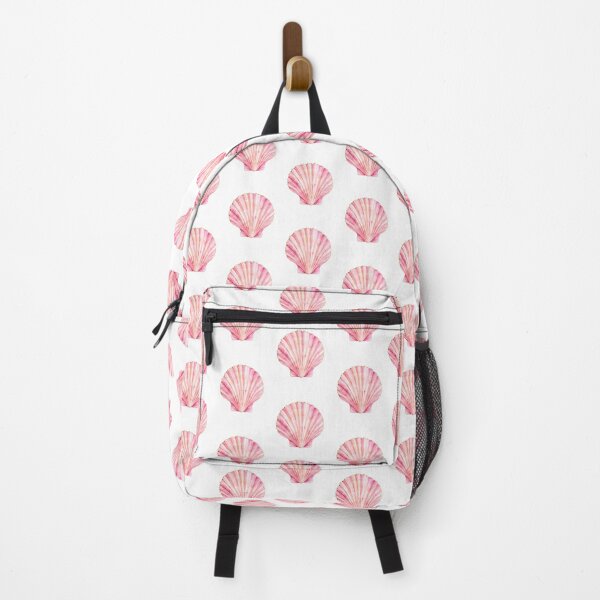 Item preview, Pink Watercolor Scallop Shell with Gold Accents designed and sold by SOUFIANE1991.