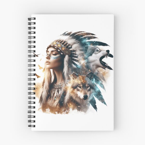 Item preview, Spirit of Wolves and Eagles designed and sold by EdicrisR.