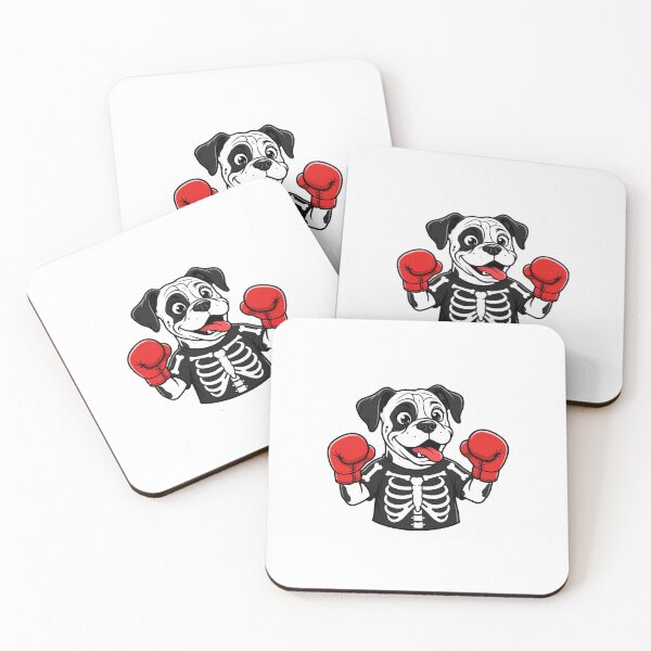 Item preview, Skeleton Bulldog Boxing Halloween Funny Dog Boxer Costume designed and sold by KnrNazimTHRE4DS.