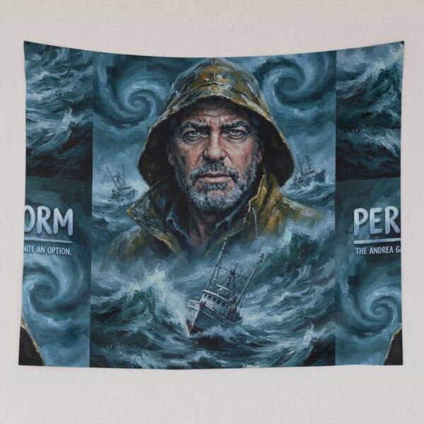 Item preview, The Perfect Storm Maritime Drama Fine Art Tribute designed and sold by Art's Diner.