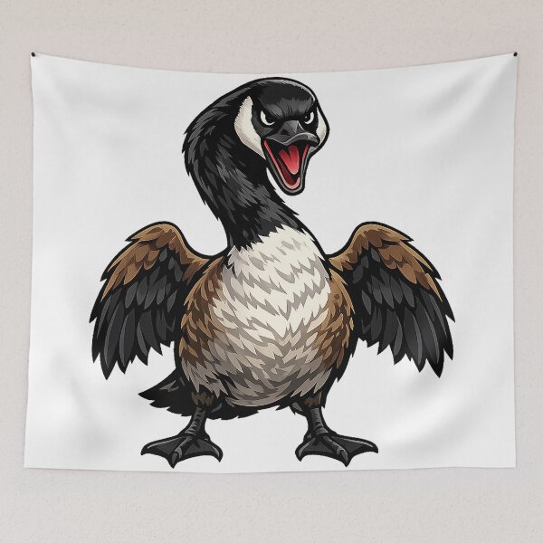 Item preview, The Angry Canadian Goose designed and sold by nikkolaus.