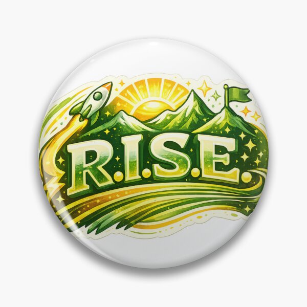 Item preview, Rise Mountain Adventure Motivation  designed and sold by SurrealSproutz.