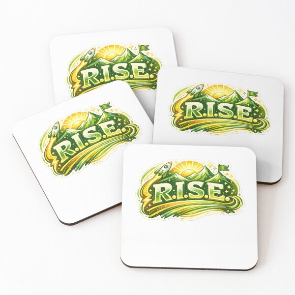 Item preview, Rise Mountain Adventure Motivation designed and sold by SurrealSproutz.
