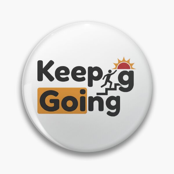 Item preview, Keep Going Motivational Sunrise Inspirational Quote T-Shirt designed and sold by StickerNestYou.