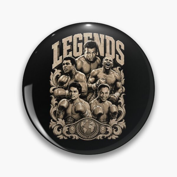 Item preview, TOP 5 BOXING LEGENDS designed and sold by mazyoy.