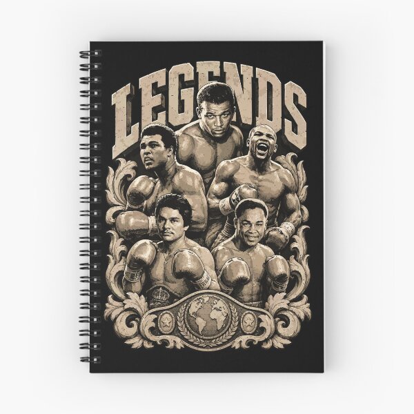 Item preview, TOP 5 BOXING LEGENDS designed and sold by mazyoy.