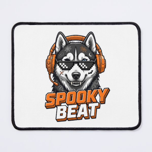 Item preview, Spooky Beat Husky Halloween DJ Funny Gamer Husky Costume designed and sold by KnrNazimTHRE4DS.