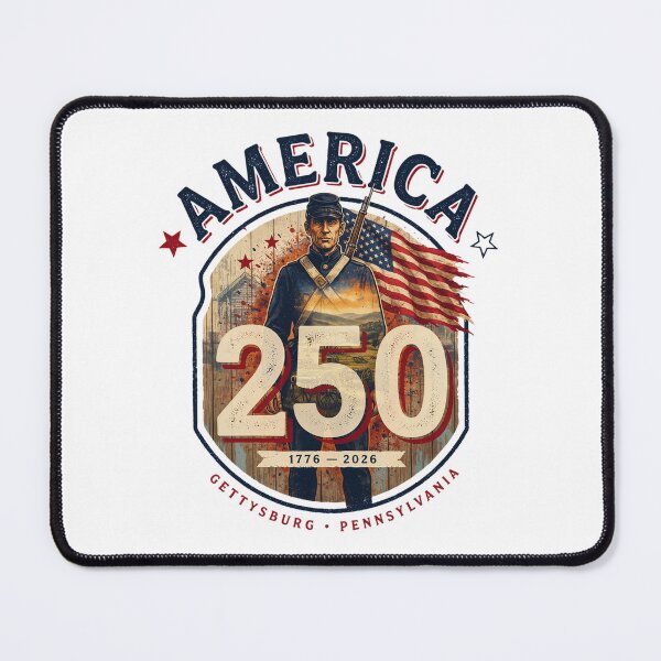 Item preview, America 250 Gettysburg T-Shirt | Civil War Soldier Silhouette Patriotic 1863 Tee v3 designed and sold by DarylWelsh2024.