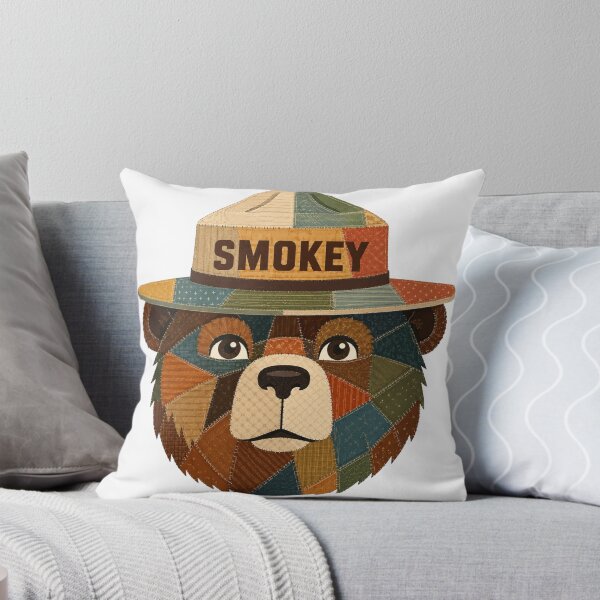 Item preview, Smokey the Bear patchwork designed and sold by ktthegreat.