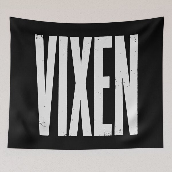 Item preview, VIXEN in White Grungy Letters designed and sold by StudioDestruct.