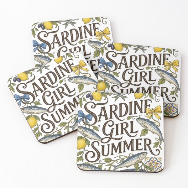 Item preview, Sardine Girl Summer designed and sold by artenvironments.
