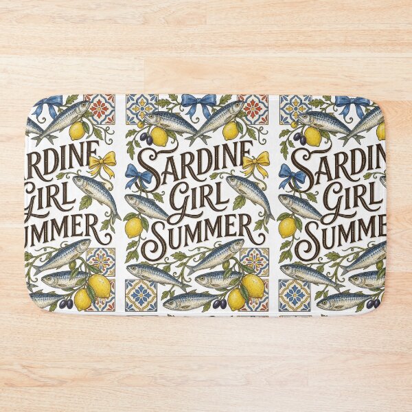 Item preview, Sardine Girl Summer designed and sold by artenvironments.