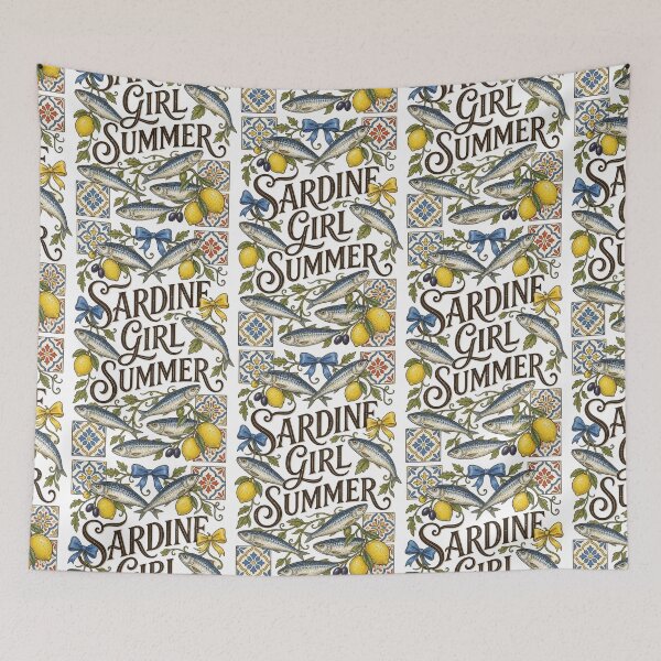 Item preview, Sardine Girl Summer designed and sold by artenvironments.