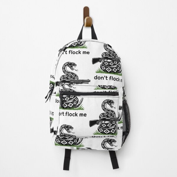 Item preview, Don't Flock Me Funny Coiled Snake Funny Wildlife Parody designed and sold by camronrufuh.