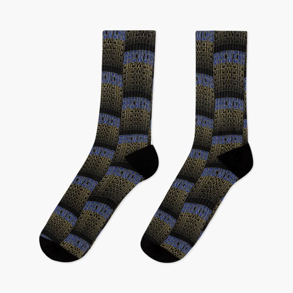 Item preview, Brewers Stacked Text Vintage Baseball Fan Graphic designed and sold by camronrufuh.
