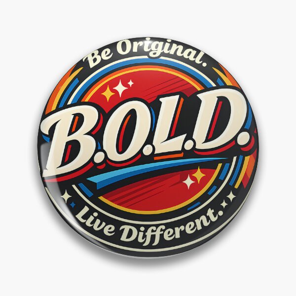 Item preview, Be Original Live Different Bold  designed and sold by SurrealSproutz.