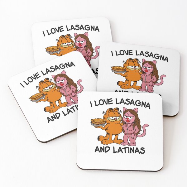 Item preview, I Love Lasagna And Latinas Funny Cat Parody Meme designed and sold by camronrufuh.