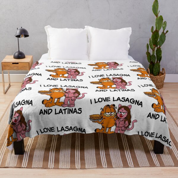 Item preview, I Love Lasagna And Latinas Funny Cat Parody Meme designed and sold by camronrufuh.