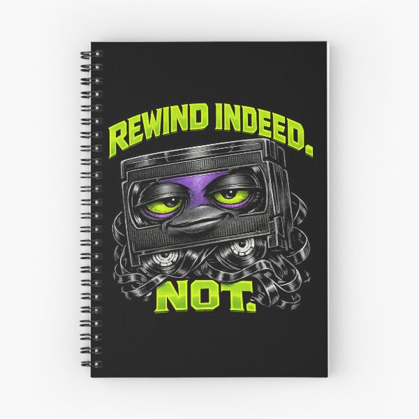 Item preview, Rewind Indeed Not – Funny VHS Tape 90s Retro Tech Humor designed and sold by Anyshca.