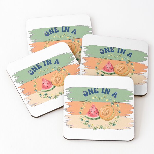 Item preview, One in A Melon Autumn Citrus Funny Pun Foodie Quote designed and sold by Yellowriversss.
