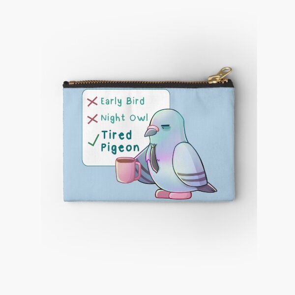 Item preview, Tired Pigeon (Text Version) designed and sold by franzieart.