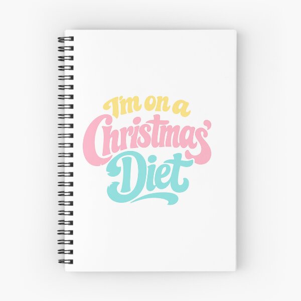 Item preview, I'm on a Christmas diet designed and sold by BigfeetLittlepaws.