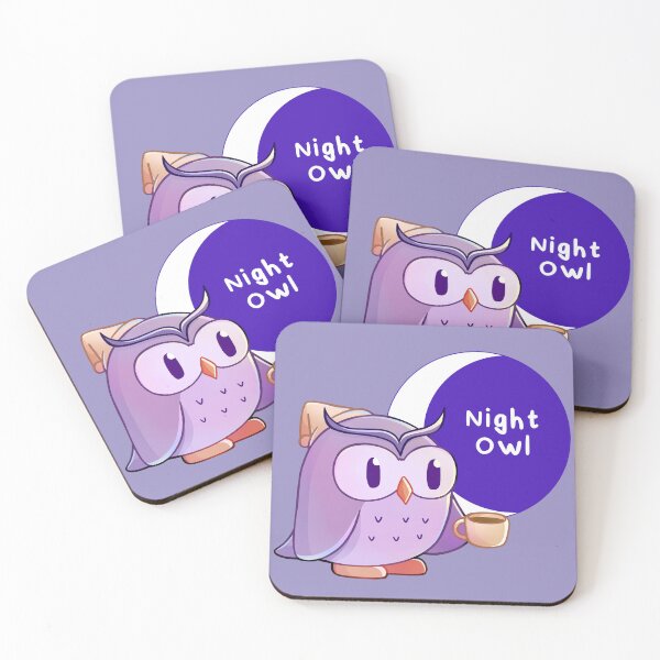 Item preview, Night Owl (Text Version) designed and sold by franzieart.