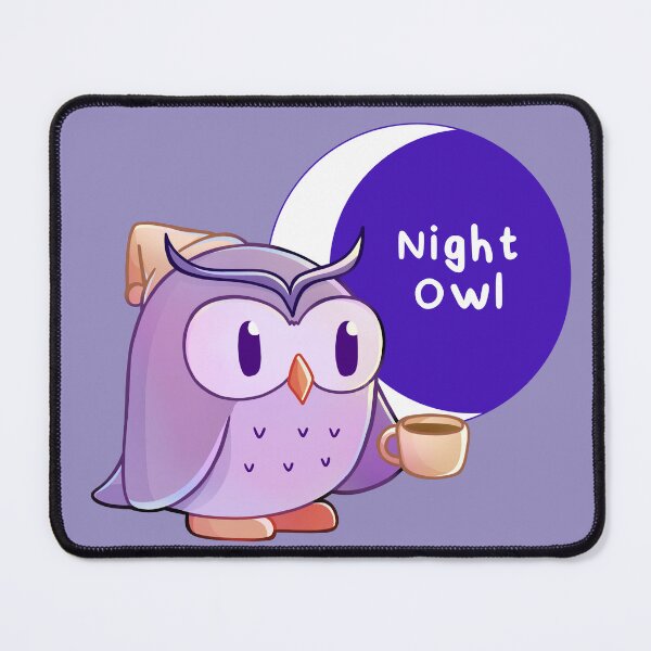 Item preview, Night Owl (Text Version) designed and sold by franzieart.