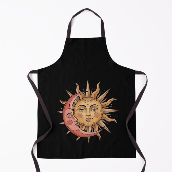 Item preview, Funny Sun Face Pink Crescent Moon Celestial Stars Art designed and sold by elderberry.