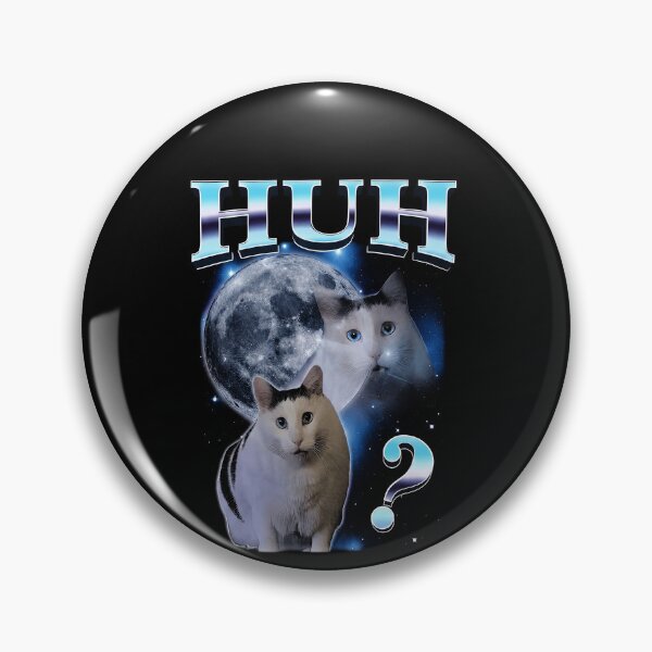 Item preview, Funny HUH Confused Cats Full Moon Space Art designed and sold by elderberry.
