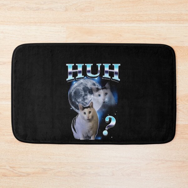 Item preview, Funny HUH Confused Cats Full Moon Space Art designed and sold by elderberry.