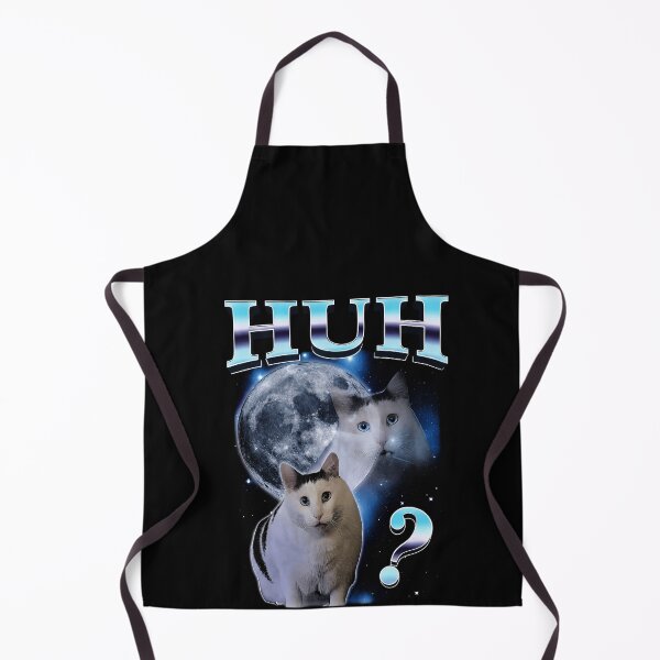Item preview, Funny HUH Confused Cats Full Moon Space Art designed and sold by elderberry.