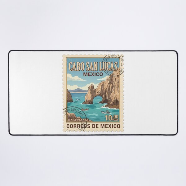 Item preview, Vintage Cabo San Lucas Mexico Travel Stamp designed and sold by k3rstman1.